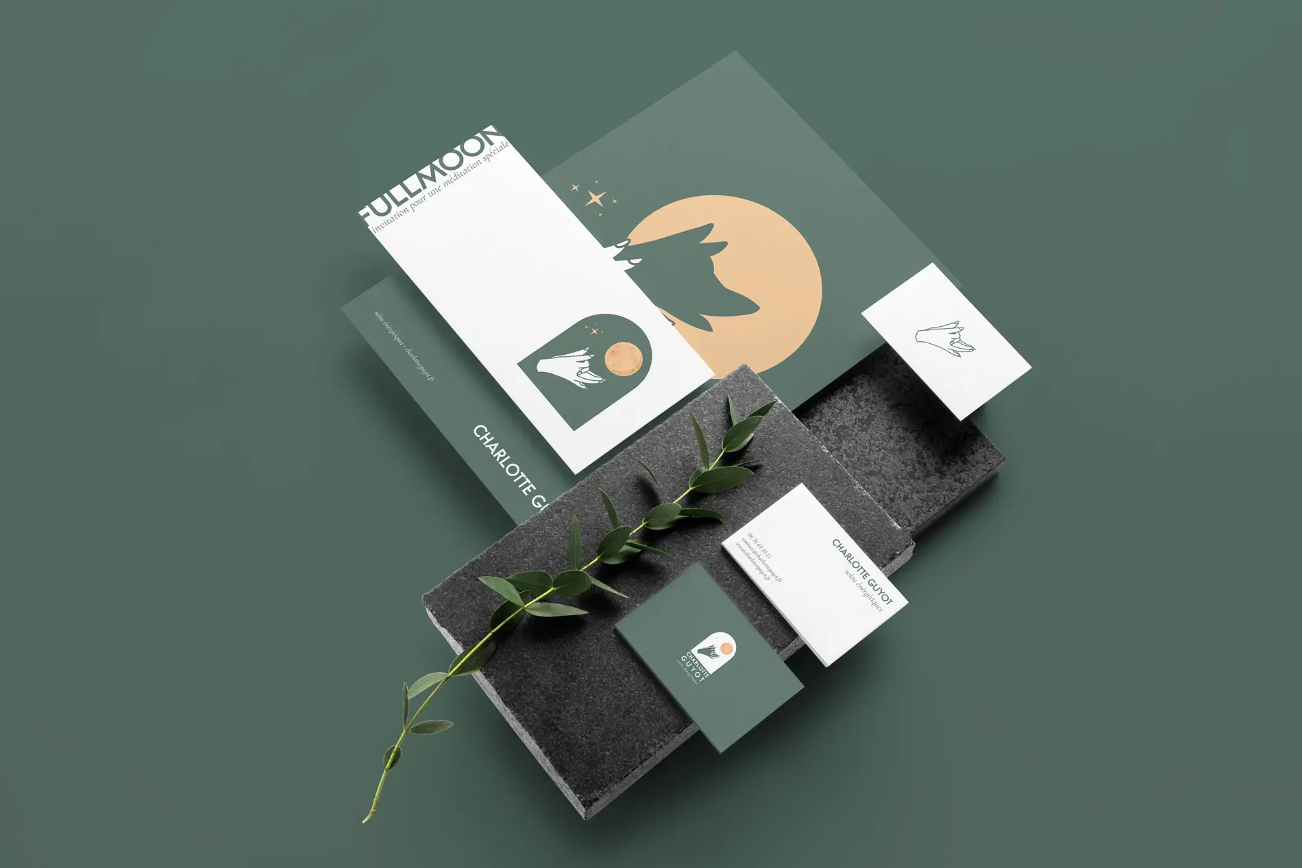 「CHARLOTTE GUYOT」 — projet réalisé par le studio Hermits