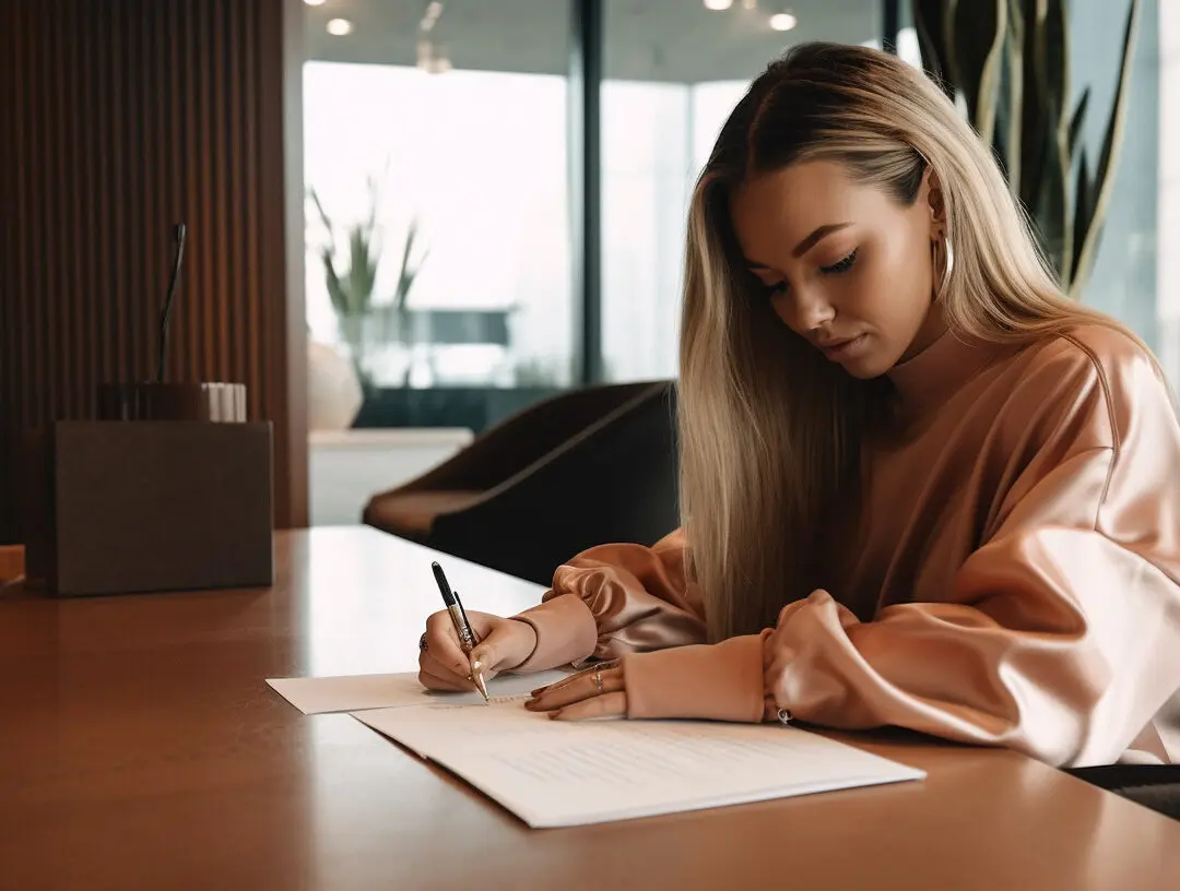 Contrat de collaboration entre marque et micro-influenceur