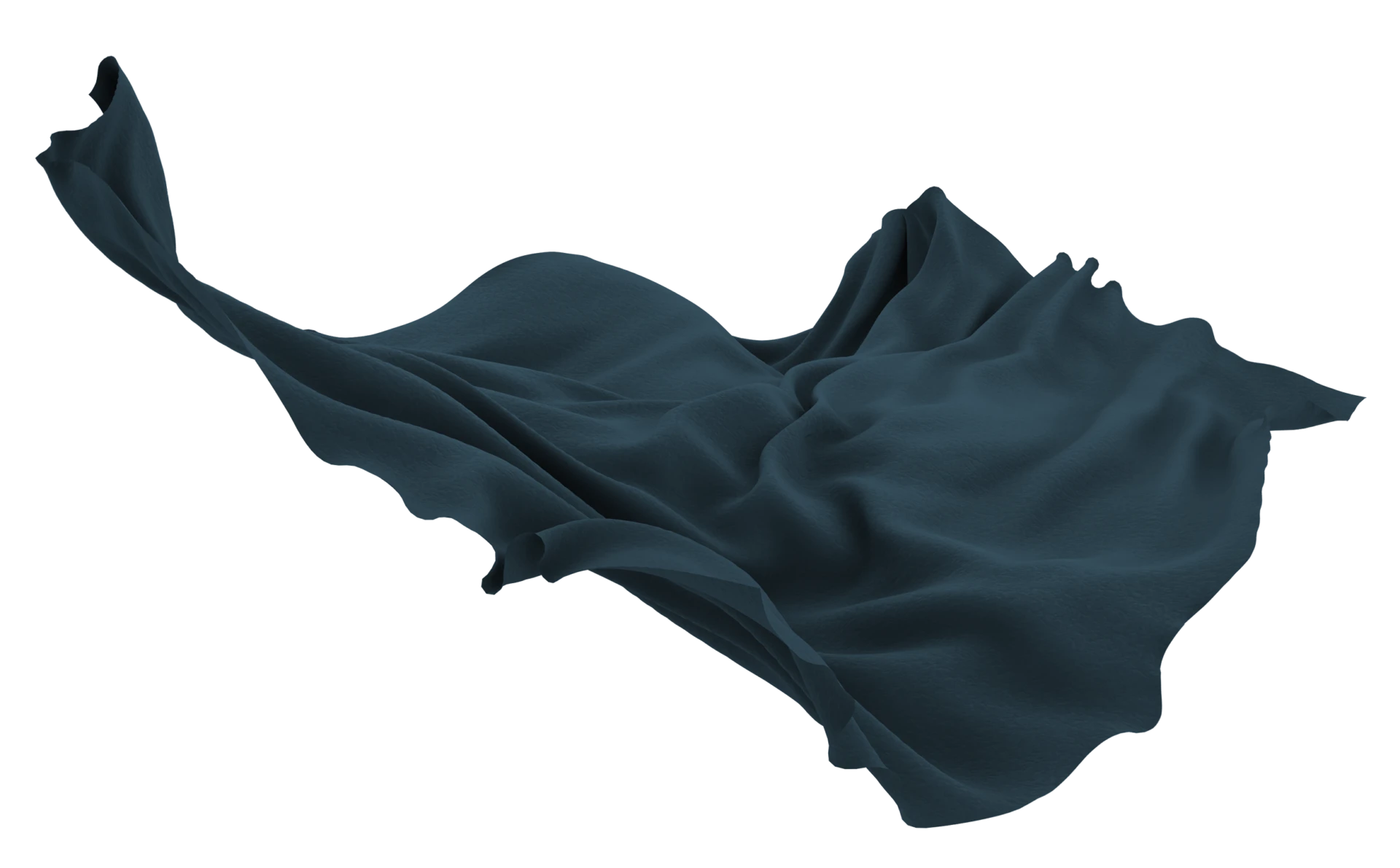 cloth-6607064 Étoffe bleu nuit en mouvement, univers textile d'Aux Métiers